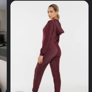 Sleep and shine 3 piece set  Burgundy color